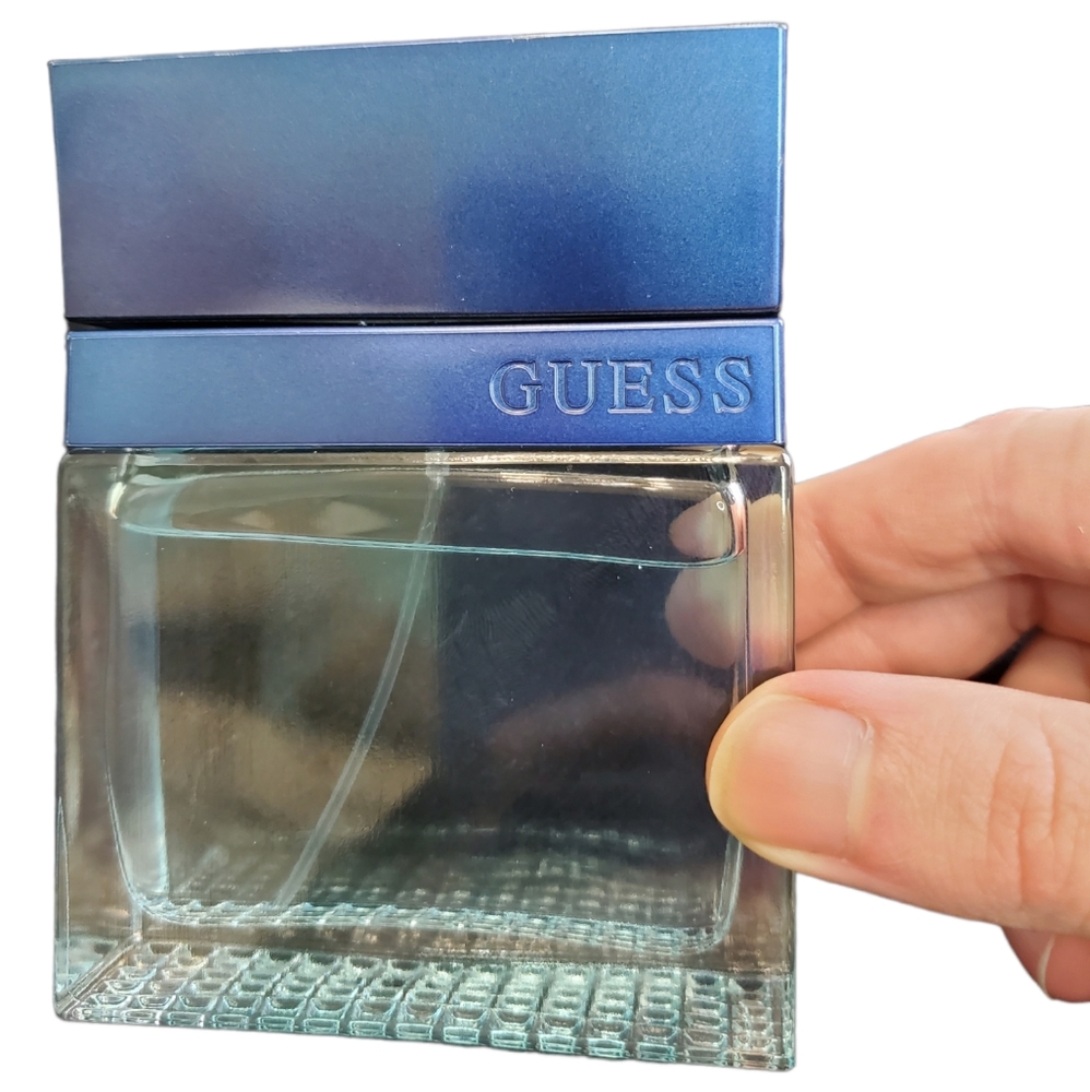 Guess Blue Seductive EDT Men's 3.4oz 90% full
